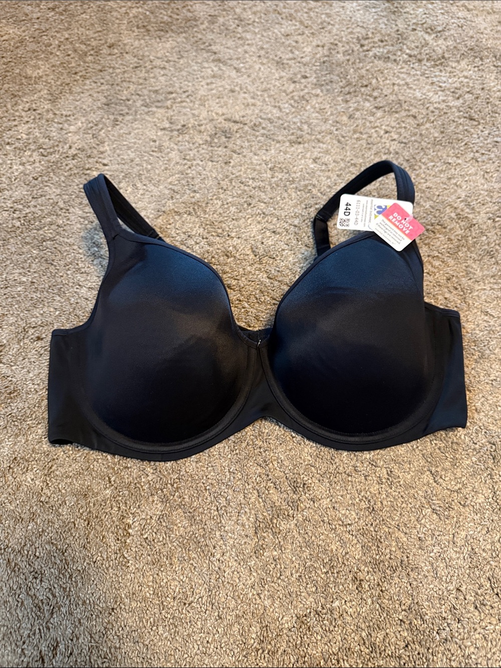 Women’s Black Underwire T-Shirt Bra - Essential Bodywear LLC